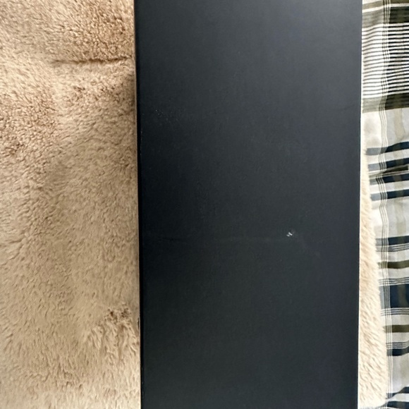 Crafted of supple leather and finished with brass hardware, this storage box. - Picture 6 of 6